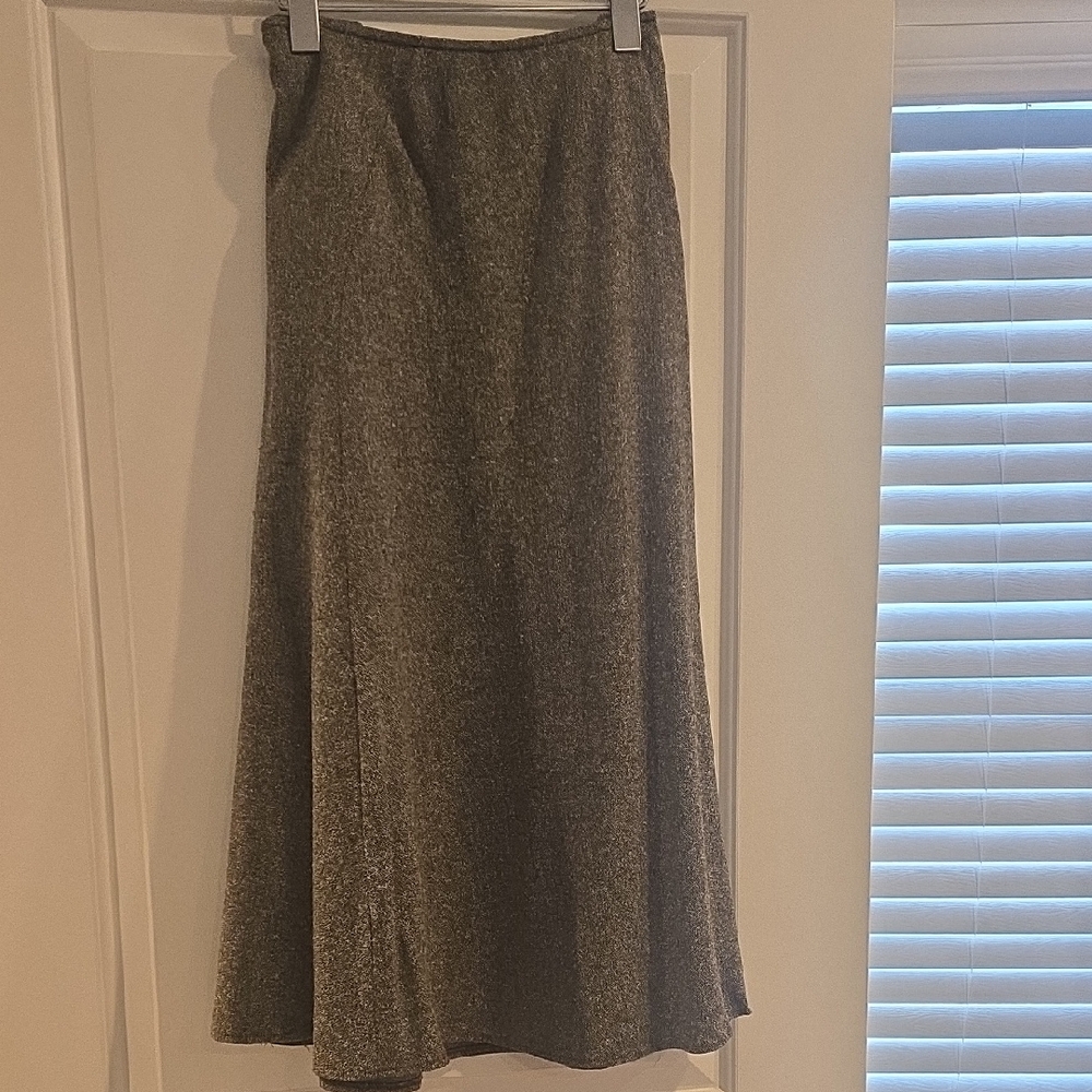 Jones New York Charcoal A-Line Skirt